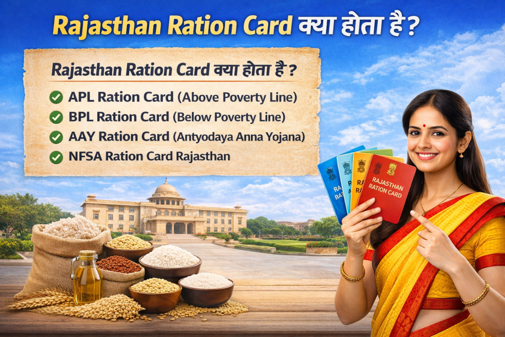 Rajasthan Ration Card Status 2026 Online